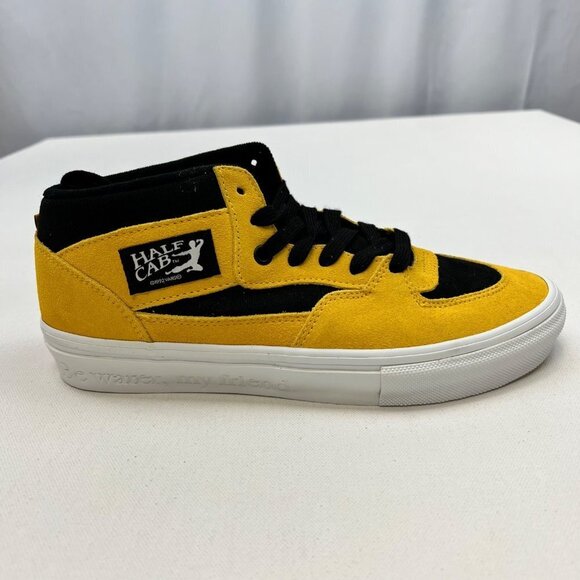 Vans Skate Half Cab VN0A5FCDY23 Bruce Lee Blk/Yellow M 8.5 W 10 - Picture 3 of 11